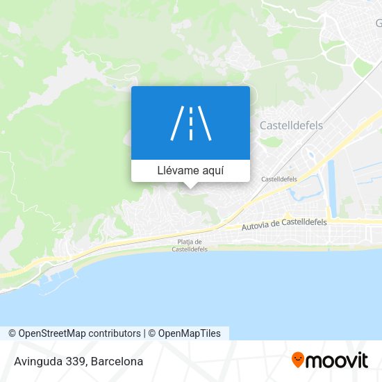 Mapa Avinguda 339
