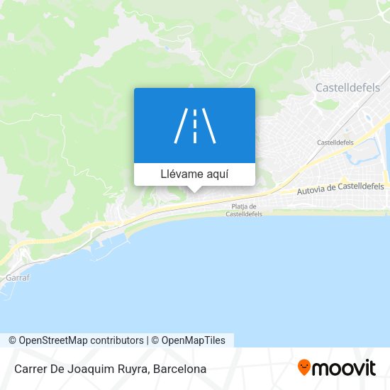 Mapa Carrer De Joaquim Ruyra