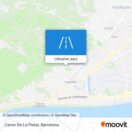 Mapa Carrer De La Pietat