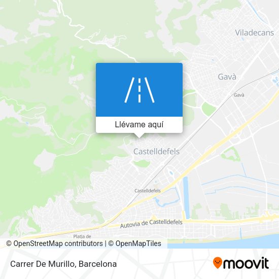 Mapa Carrer De Murillo