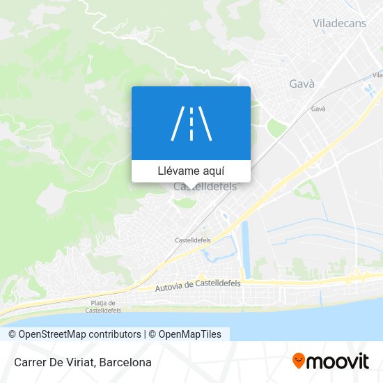 Mapa Carrer De Viriat