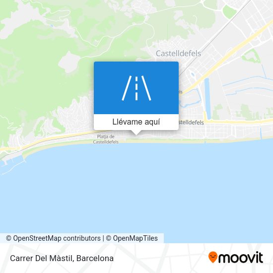 Mapa Carrer Del Màstil
