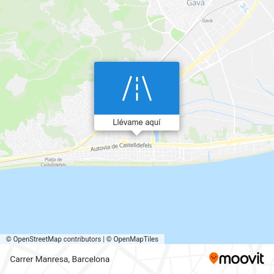 Mapa Carrer Manresa
