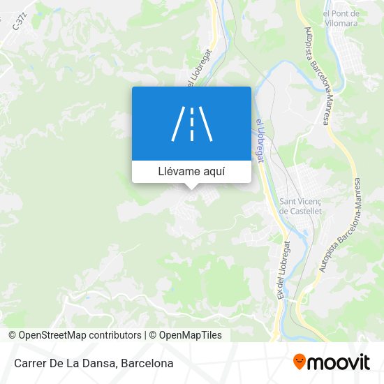 Mapa Carrer De La Dansa