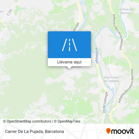 Mapa Carrer De La Pujada