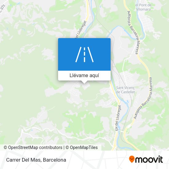 Mapa Carrer Del Mas