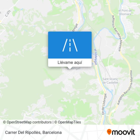 Mapa Carrer Del Ripollès