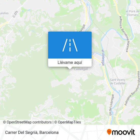 Mapa Carrer Del Segrià