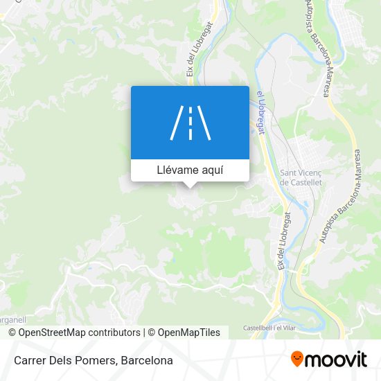 Mapa Carrer Dels Pomers