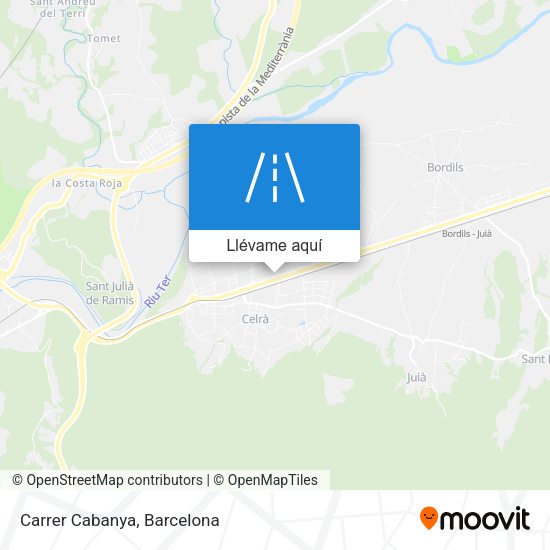 Mapa Carrer Cabanya