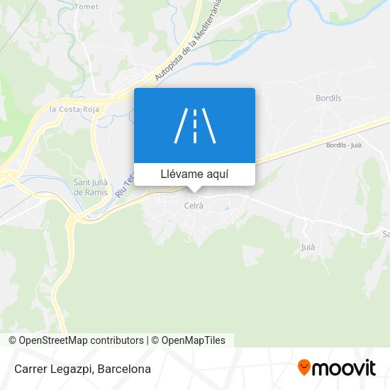 Mapa Carrer Legazpi