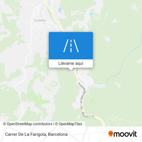 Mapa Carrer De La Farigola