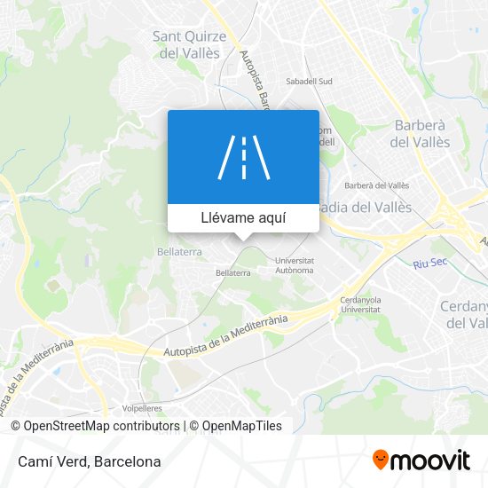 Mapa Camí Verd
