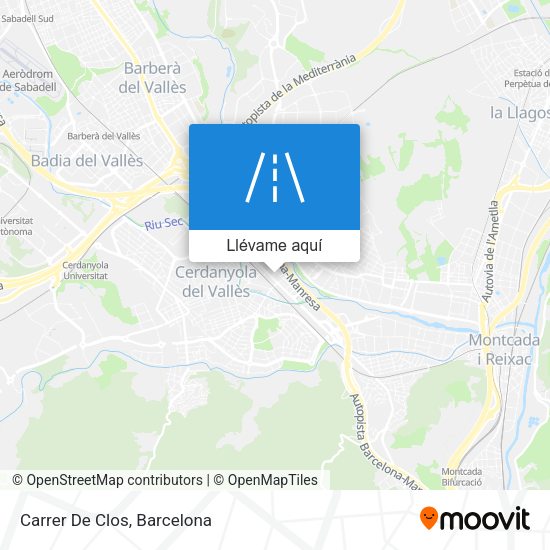 Mapa Carrer De Clos