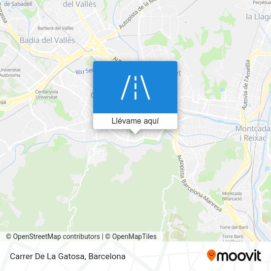 Mapa Carrer De La Gatosa