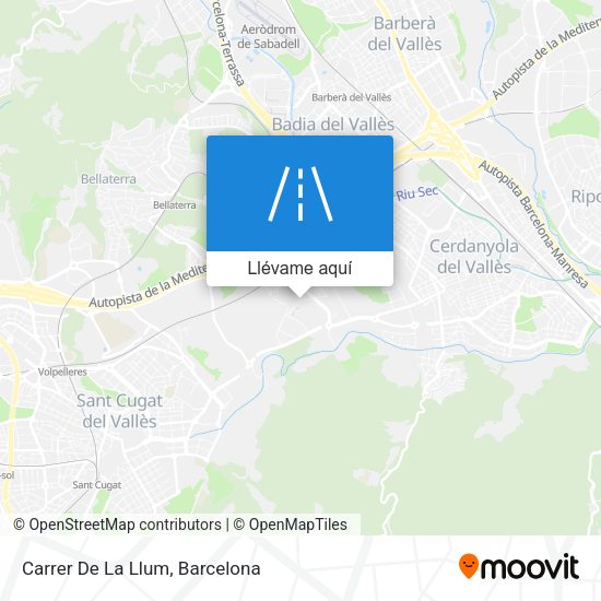 Mapa Carrer De La Llum