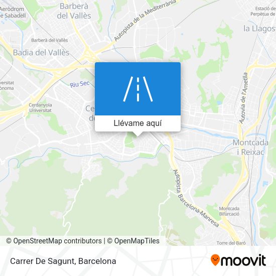 Mapa Carrer De Sagunt