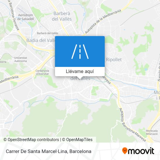 Mapa Carrer De Santa Marcel·Lina