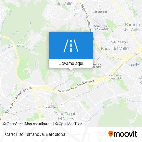 Mapa Carrer De Terranova