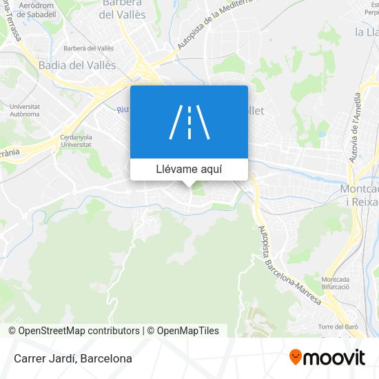 Mapa Carrer Jardí