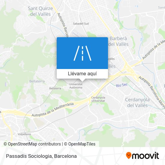 Mapa Passadís Sociologia