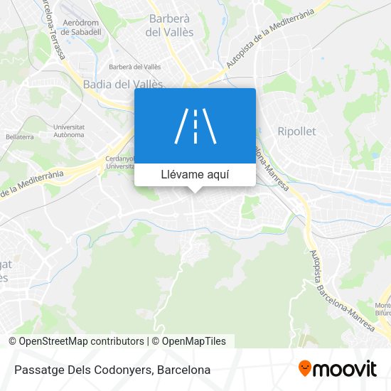 Mapa Passatge Dels Codonyers