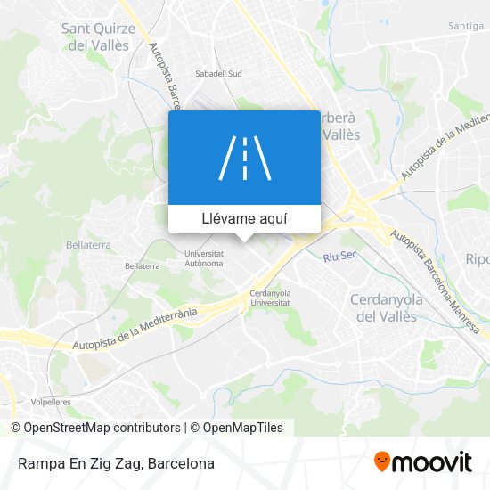Mapa Rampa En Zig Zag
