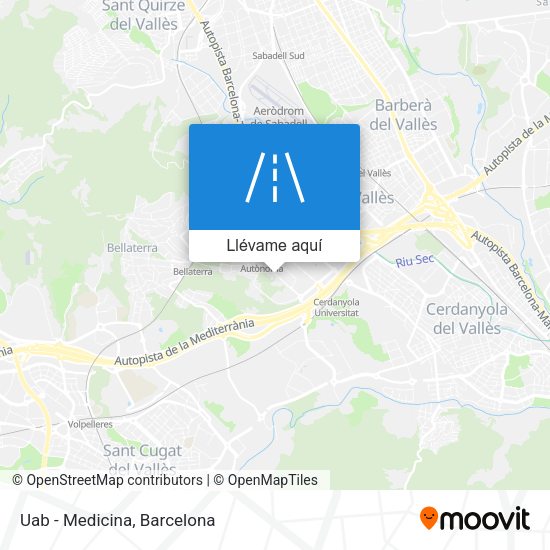 Mapa Uab - Medicina