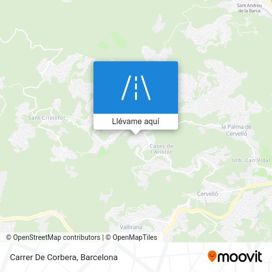 Mapa Carrer De Corbera
