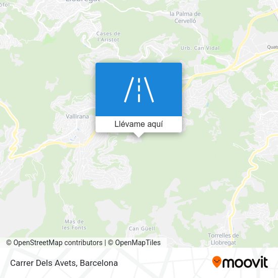 Mapa Carrer Dels Avets
