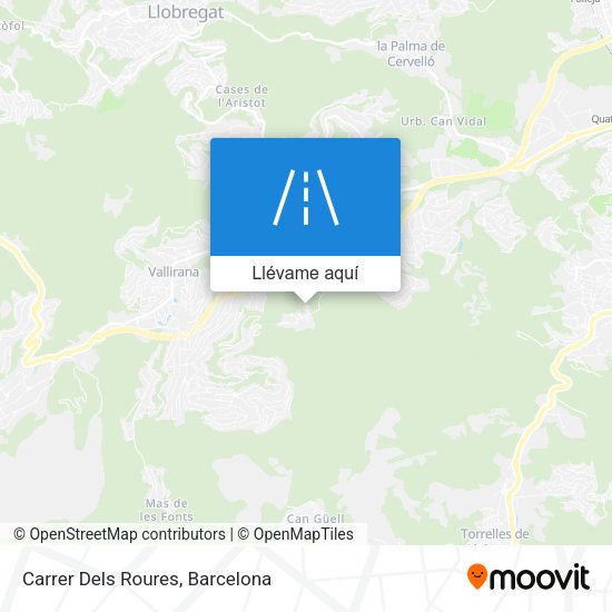 Mapa Carrer Dels Roures
