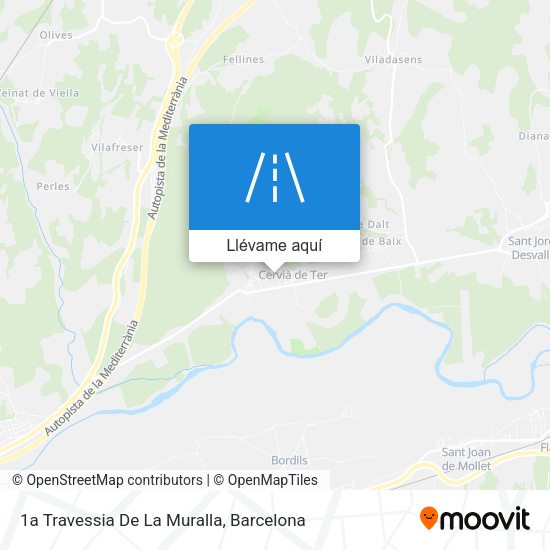 Mapa 1a Travessia De La Muralla