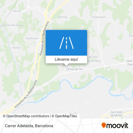 Mapa Carrer Adelaida
