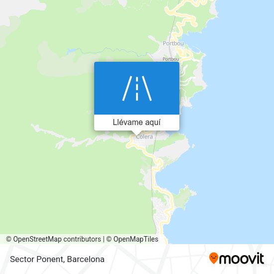 Mapa Sector Ponent