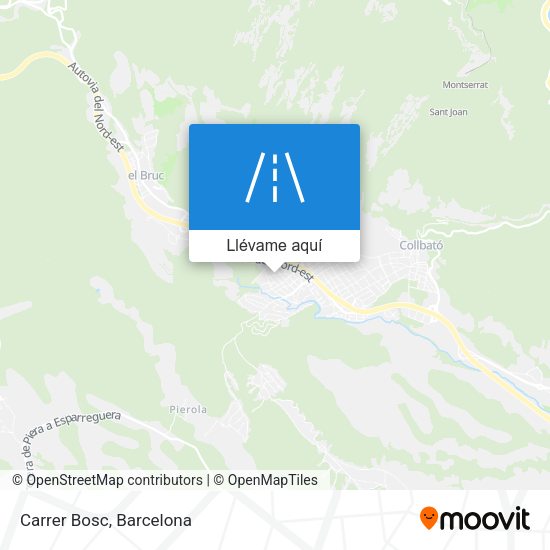 Mapa Carrer Bosc