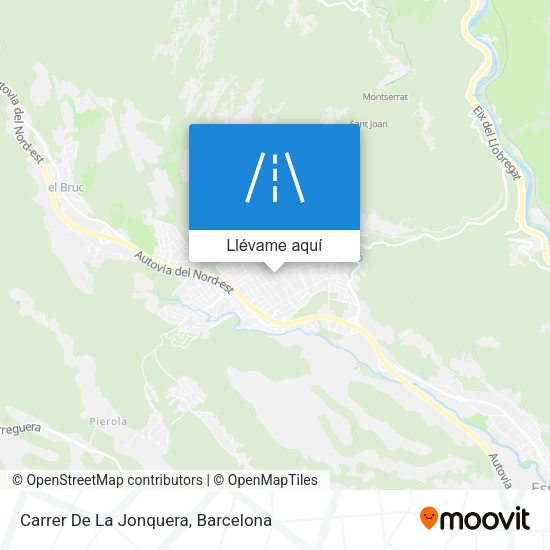 Mapa Carrer De La Jonquera