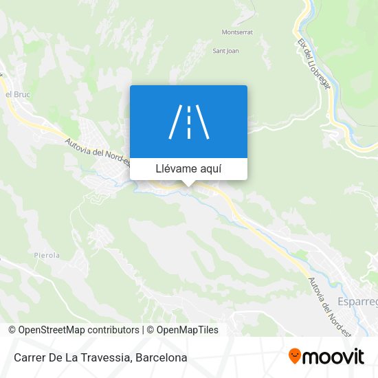 Mapa Carrer De La Travessia