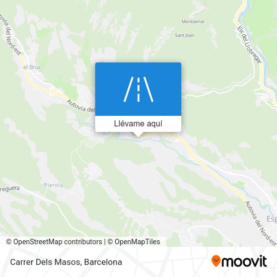 Mapa Carrer Dels Masos