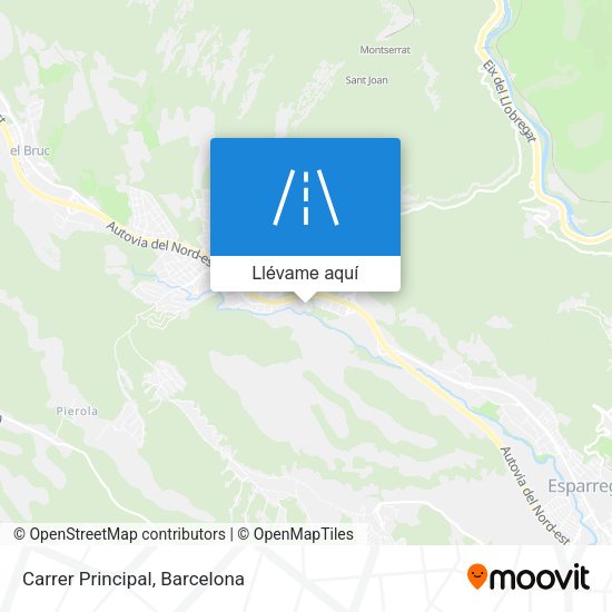 Mapa Carrer Principal