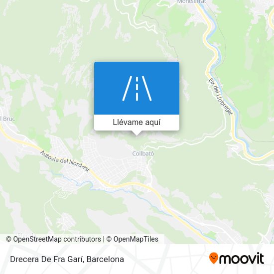 Mapa Drecera De Fra Garí