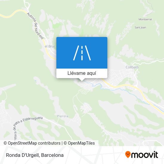 Mapa Ronda D'Urgell