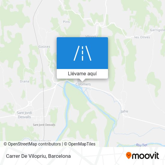 Mapa Carrer De Vilopriu