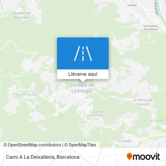 Mapa Camí A La Deixalleria