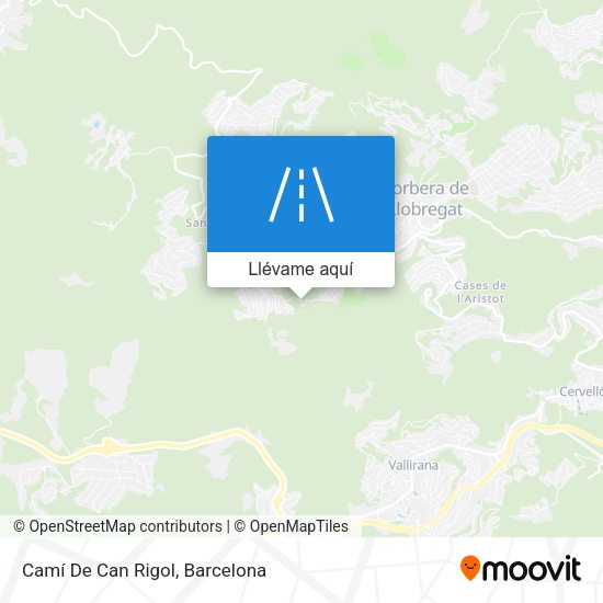 Mapa Camí De Can Rigol