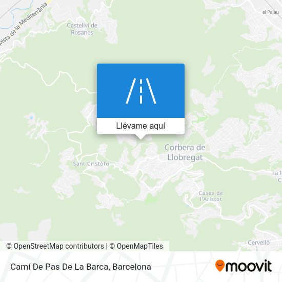 Mapa Camí De Pas De La Barca