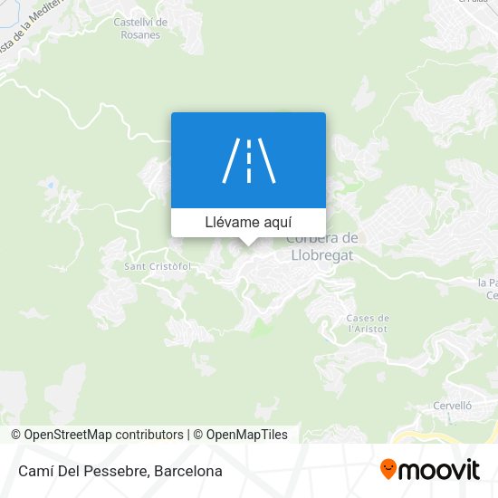 Mapa Camí Del Pessebre