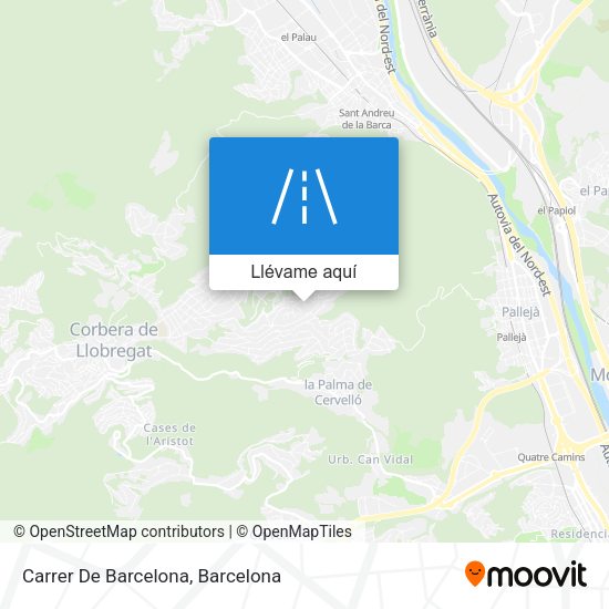Mapa Carrer De Barcelona