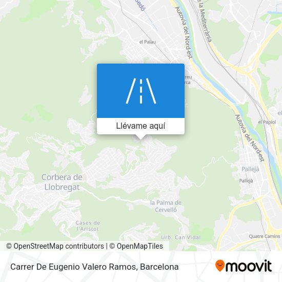 Mapa Carrer De Eugenio Valero Ramos