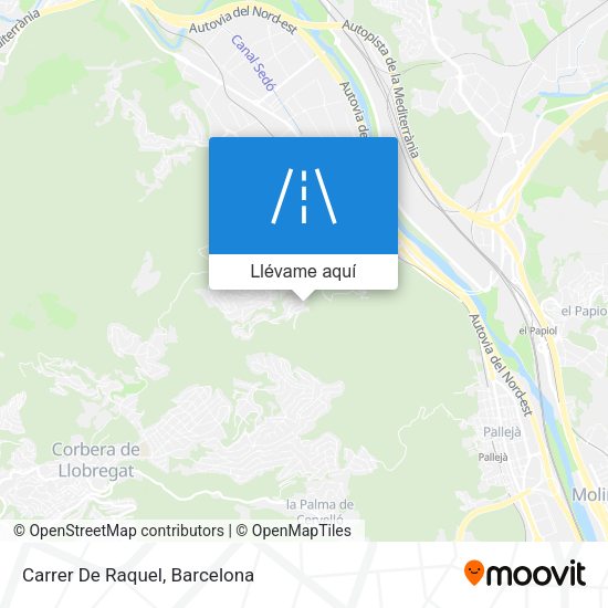 Mapa Carrer De Raquel