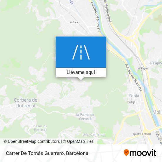 Mapa Carrer De Tomás Guerrero